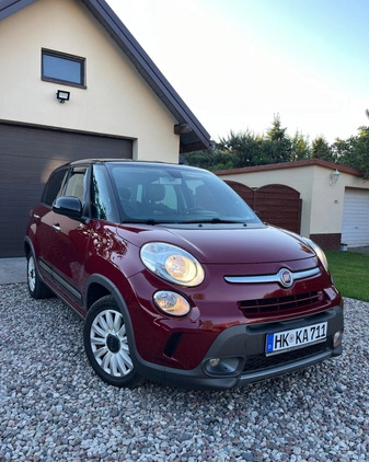 Fiat 500L cena 38900 przebieg: 203000, rok produkcji 2014 z Pisz małe 191